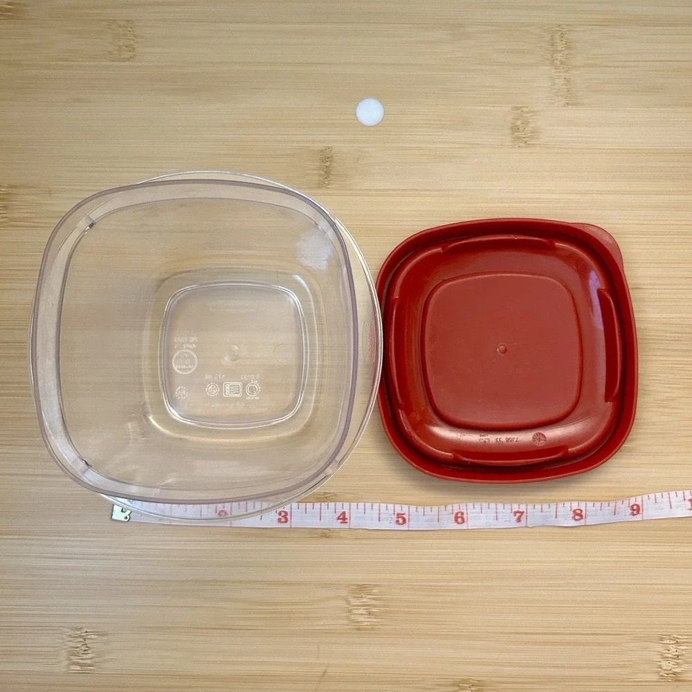 7 pc Snack Container Lot Rubbermaid Ziplock Lunch Box Food Storage Plastic
